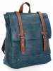 Plecak Damski XL Vintage firmy Herisson 1652L2049 Morski
